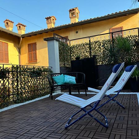 La Terrazza In Centro Apartment Treviglio Luaran gambar